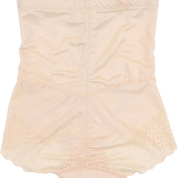 Postpartum Corset, Zipper Breathable Nylon Abdominal Compression Corset Lace Bod - Picture 2 of 2